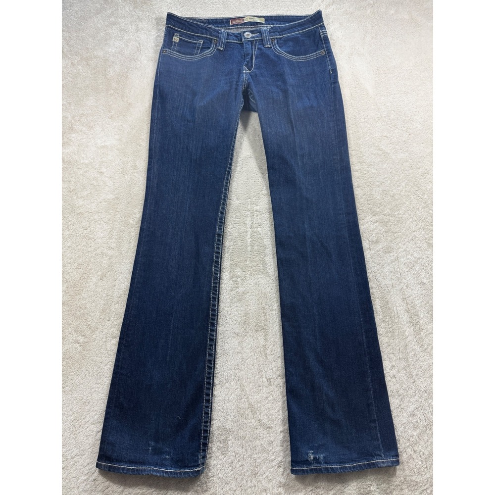 Big Star Womens Remy Low Rise Fit Bootcut Blue Jeans 29L Meas: 32x34.5